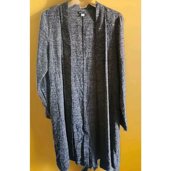 Eileen Fisher Wool Blend Open Duster Perfect Condition Small Excellent A114 - Picture 1 of 8